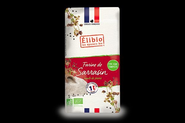 Farine de sarrasin Elibio : photo du produit rappelé le 30/08/2023