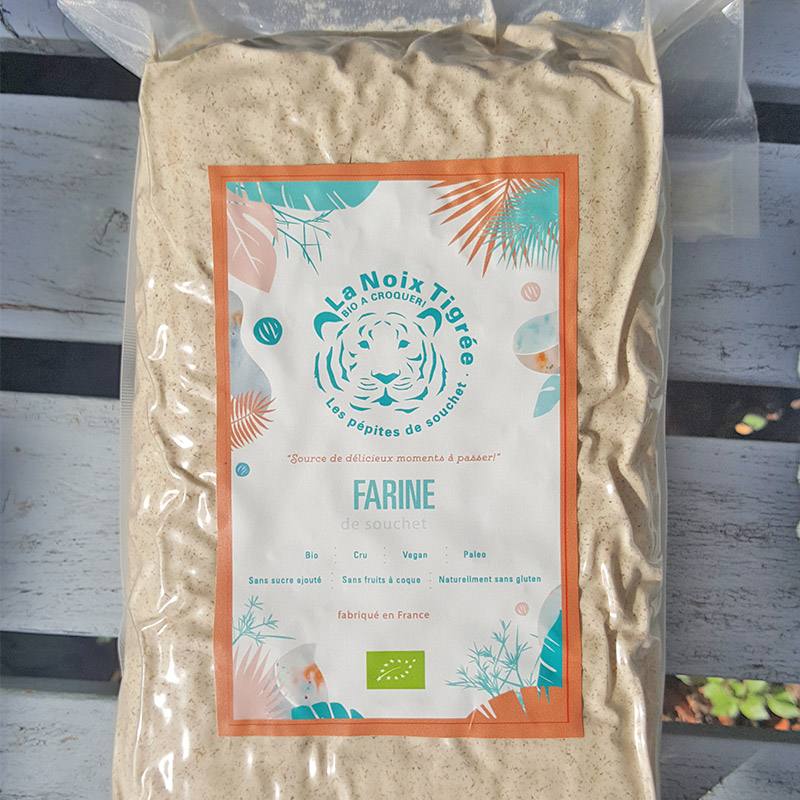 Farine de souchet bio 1kg La Noix Tigrée : photo du produit rappelé le 06/05/2021