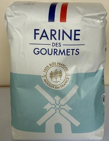 Farine des gourmets bleu - 1 kg : photo du produit rappelé le 22/04/2026