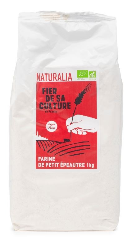 Farine petit epeautre 1kg Naturalia : photo du produit rappelé le 29/02/2024