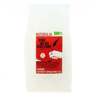 Farine petit epeautre 1kg Naturalia : photo du produit rappelé le 12/05/2021