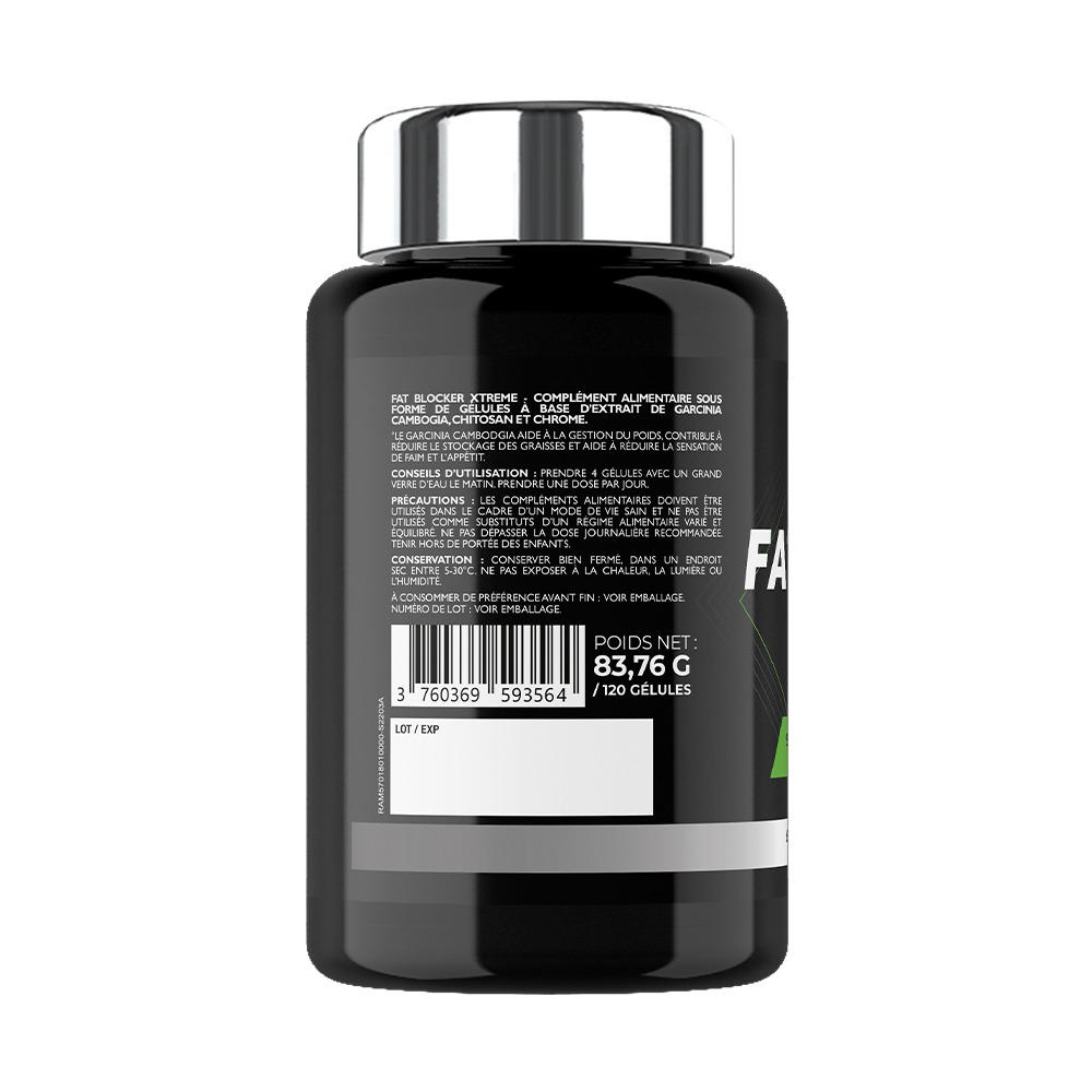 Fat blocker (120 caps) Superset Nutrition : photo 3 sur 3 du produit rappelé le 30/04/2025