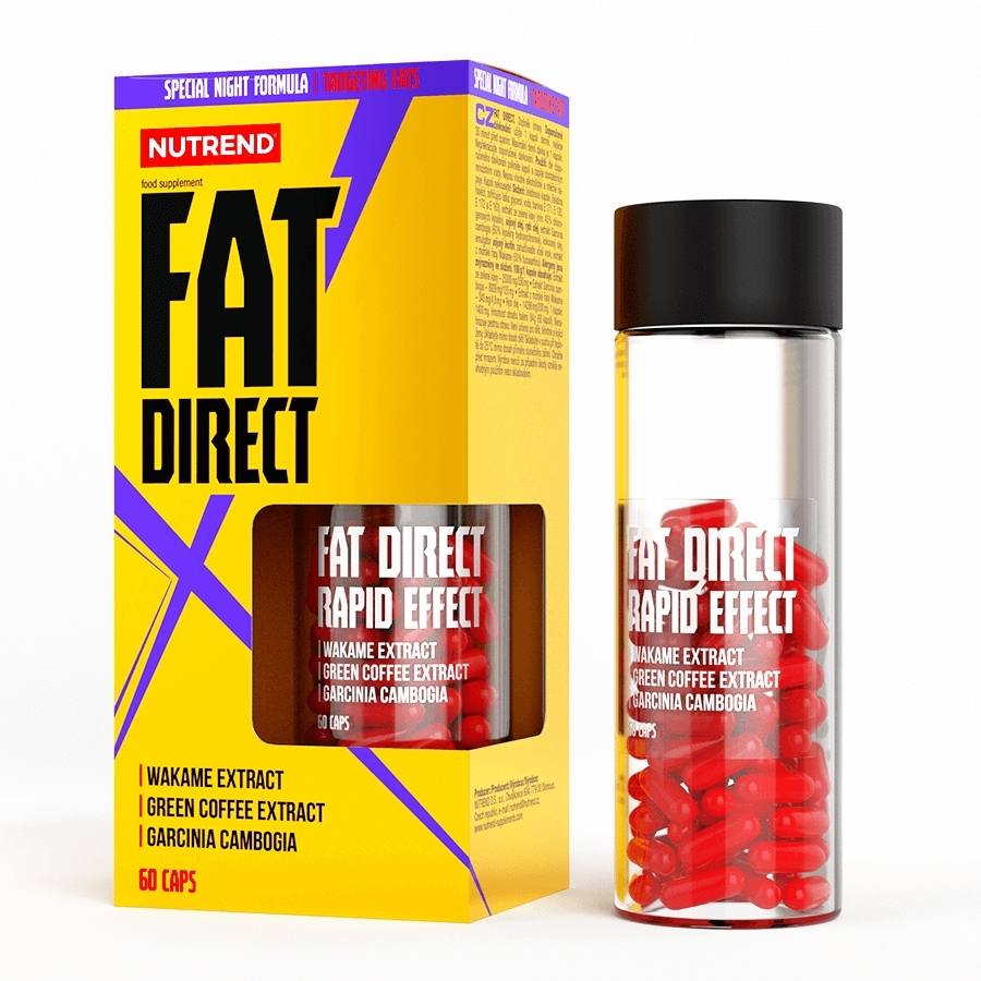 Fat direct pilulier de 60 gélules Nutrend : photo du produit rappelé le 06/05/2025