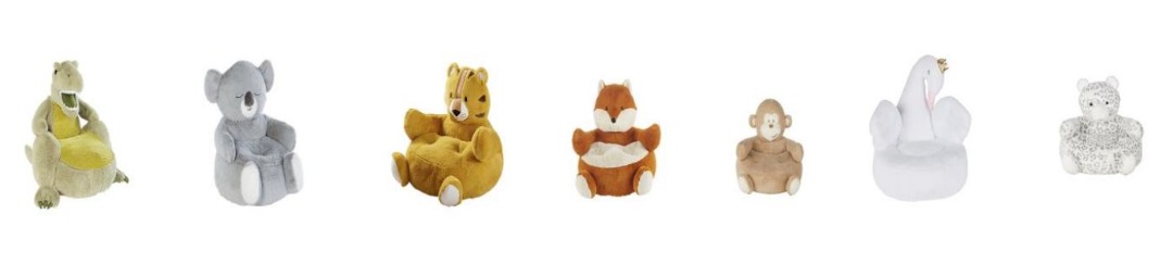 Fauteuil dino / fauteuil koala / fauteuil safari Maisons du Monde : photo du produit rappelé le 16/12/2022