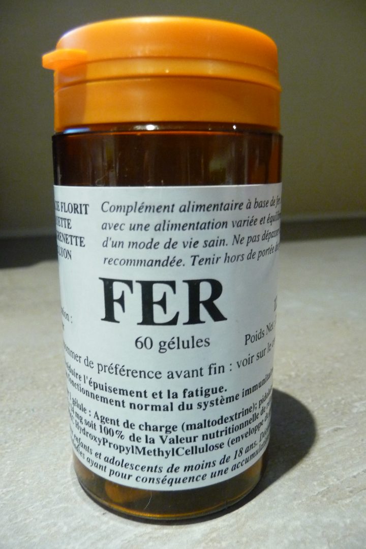 Fer pidolate Pharmacie Florit Lafayette : photo du produit rappelé le 23/09/2021