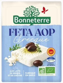 Feta grecque AOP 200g Bonneterre : photo du produit rappelé le 22/04/2026
