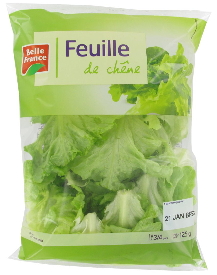 Feuille de chene bf sachet 125 g Belle France : photo du produit rappelé le 20/06/2022