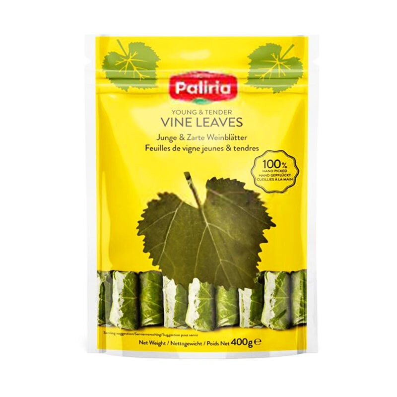 Feuilles de vigne Paliria : photo du produit rappelé le 18/09/2023