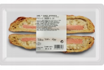 Feuilleté au saumon tranché Pierre Schmidt : photo du produit rappelé le 28/02/2023