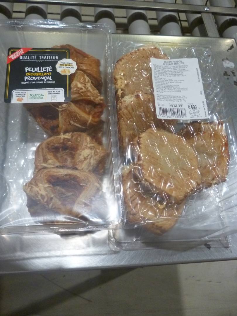 Feuilleté provençal fe Qualite Traiteur : photo du produit rappelé le 20/01/2022