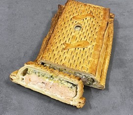 Feuillete saumon poireaux a partager Kirn : photo du produit rappelé le 01/08/2025