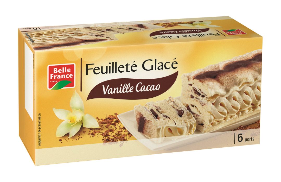 Feuillete vanille chocolat bf etui 650 ml Belle France : photo du produit rappelé le 28/07/2021