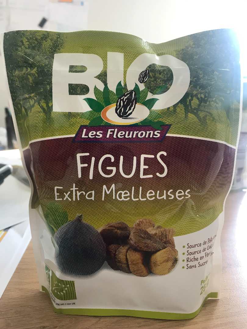 Figues extra moelleuses bio Les Fleurons : photo du produit rappelé le 24/03/2022