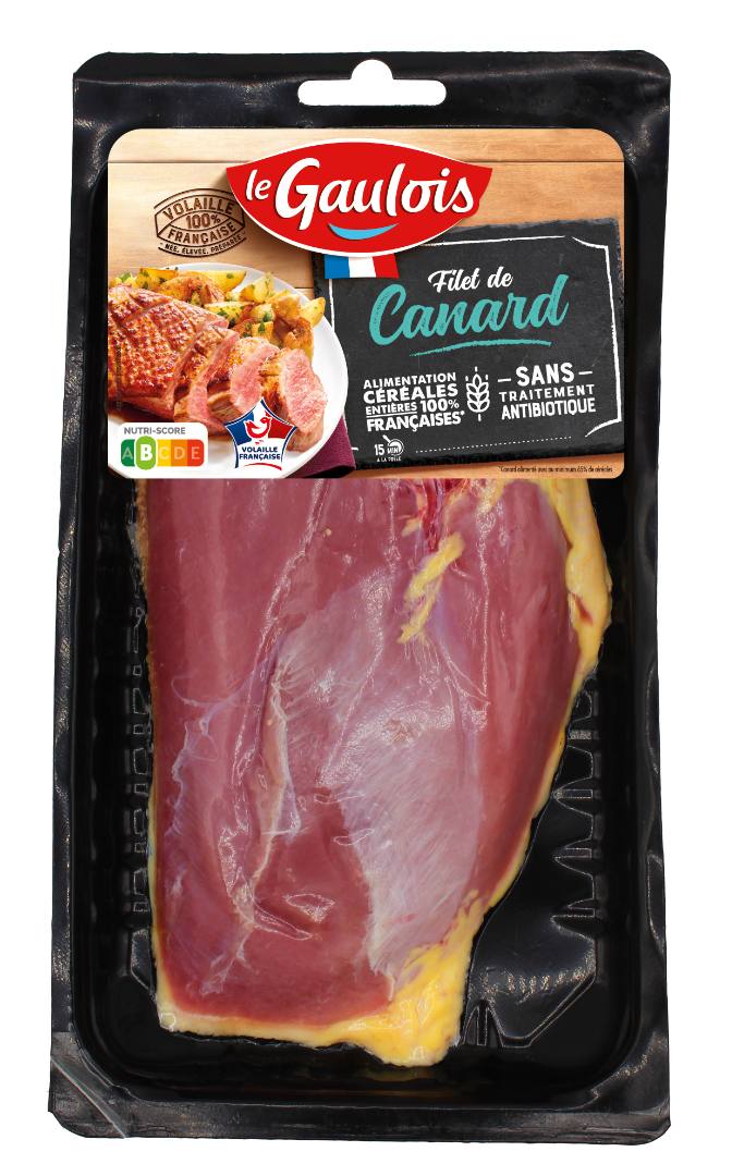 Filet de canard Le Gaulois : photo du produit rappelé le 13/07/2023