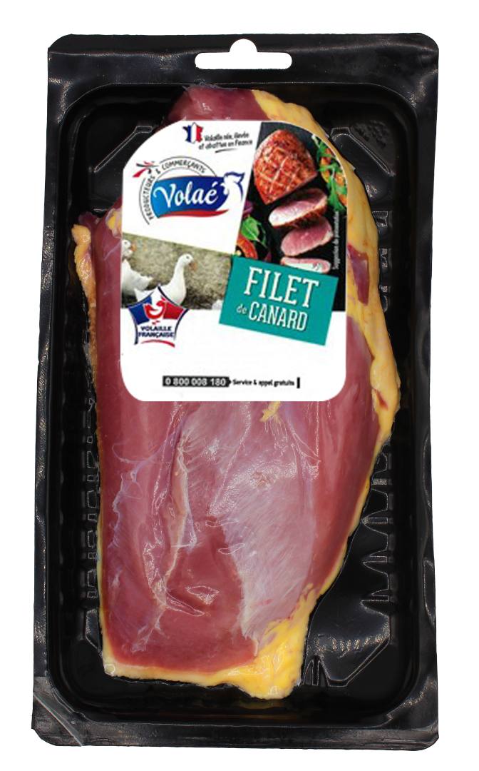 Filet de canard Volae : photo du produit rappelé le 19/07/2023