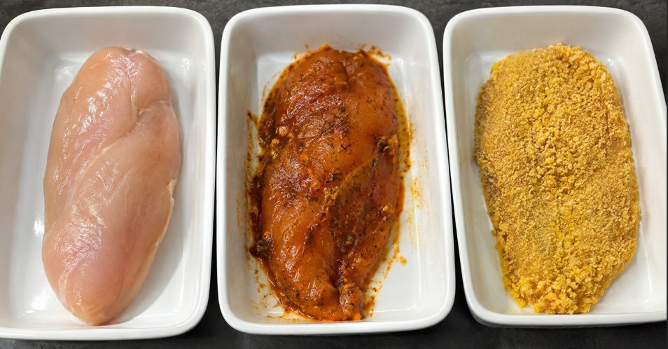 Filet de poulet nature - filet de poulet marine tex mex - escalope : photo du produit rappelé le 18/09/2026