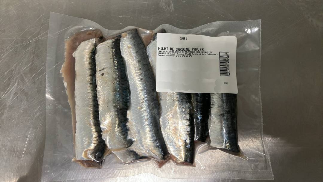 Filet de sardine : photo 1 sur 2 du produit rappelé le 10/07/2025