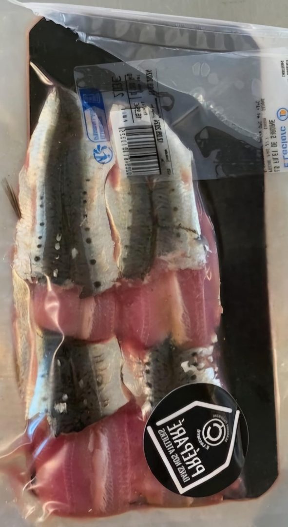 Filet de sardine ls Sous Vide : photo du produit rappelé le 17/09/2024