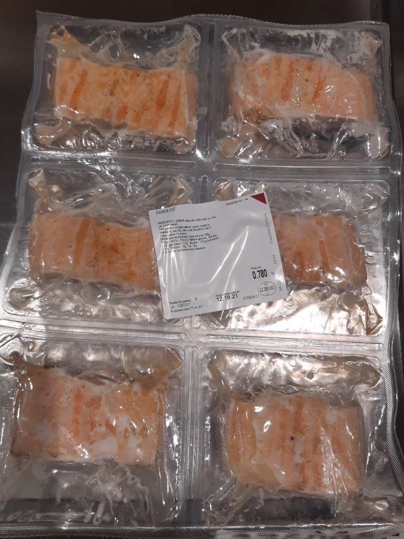 Filet de saumon grillé sauce oseille : photo du produit rappelé le 07/10/2021