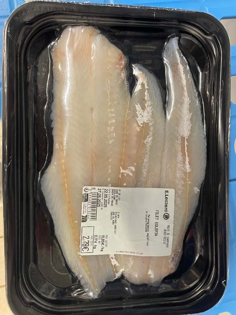 Filet eglefin : photo du produit rappelé le 23/05/2025