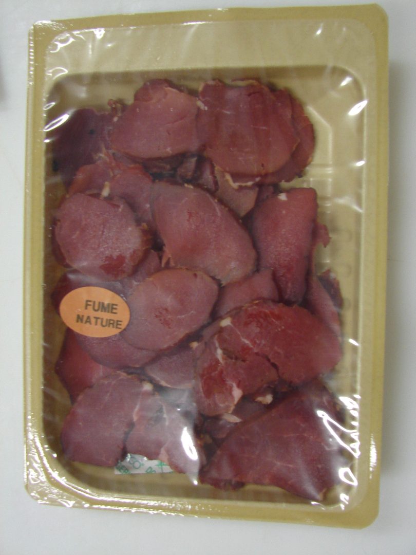 Filet mignon fume nature tranche Ruel : photo du produit rappelé le 13/01/2022