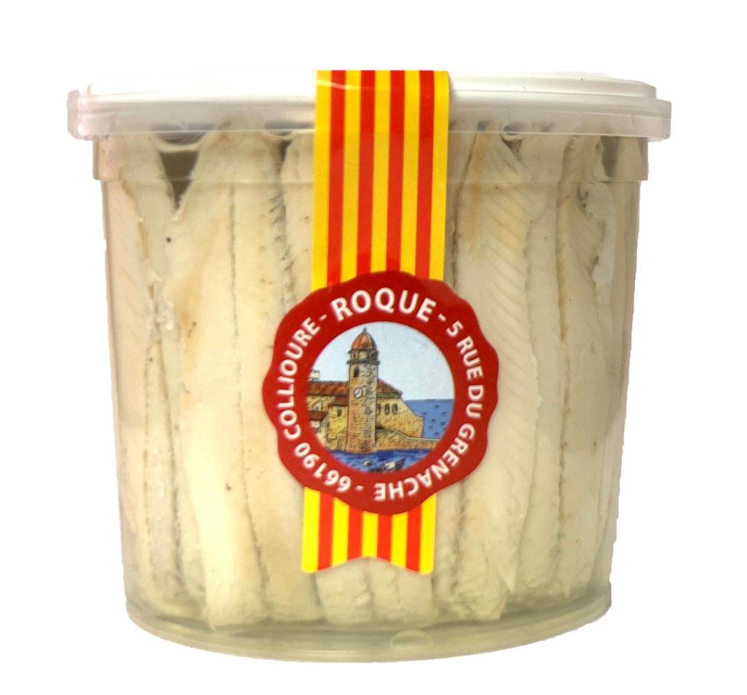 Filets d'anchois marinés (roquerones) : photo 2 sur 4 du produit rappelé le 13/10/2022