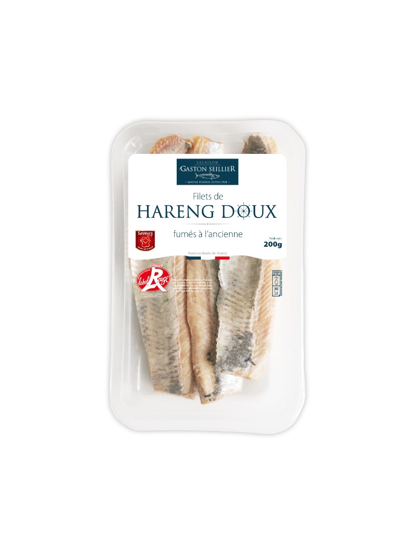 Filets de hareng doux fumé Gaston Seillier : photo du produit rappelé le 25/08/2022