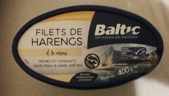 Filets de harengs Baltic : photo du produit rappelé le 19/08/2026