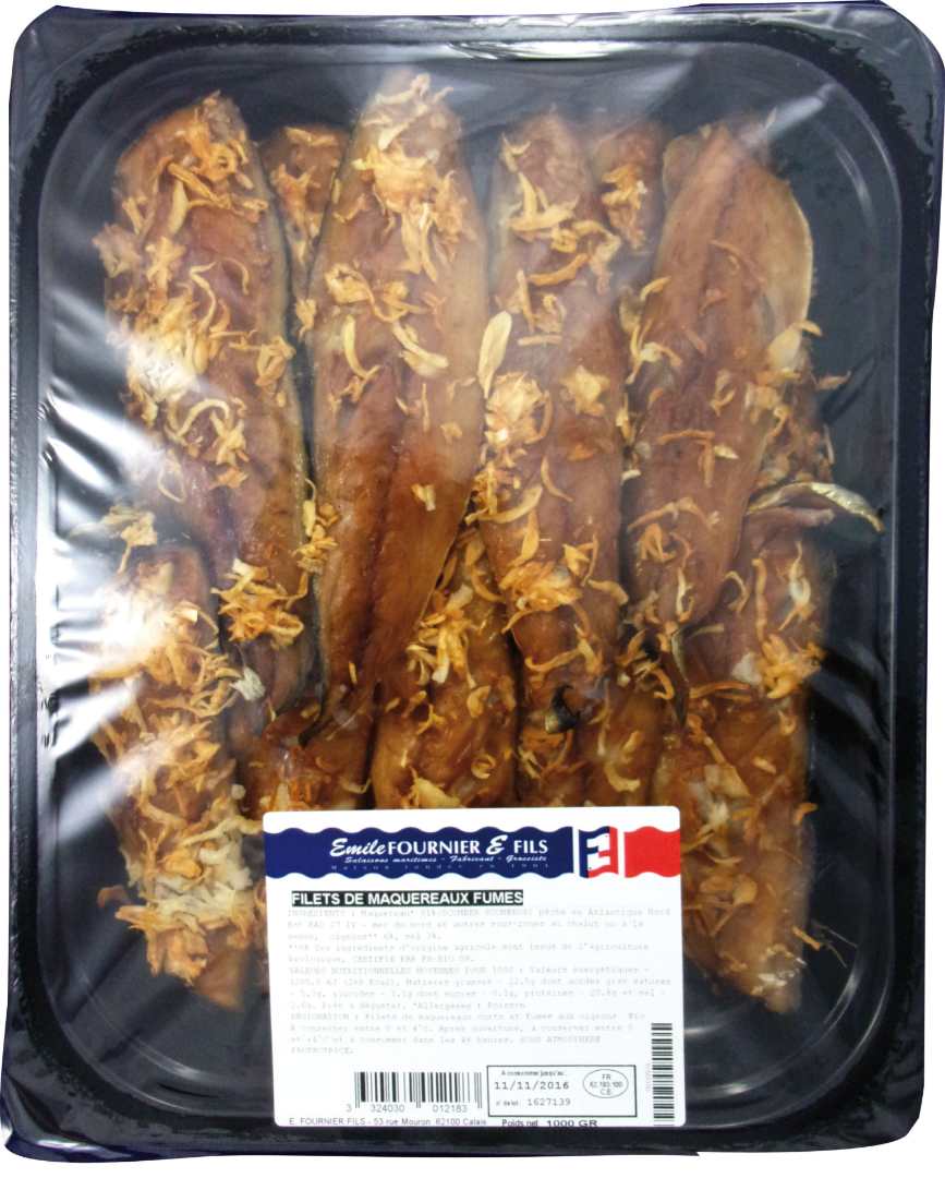 Filets de maquereaux à l'oignon 1 kg sous at Fournier Fils : photo du produit rappelé le 24/02/2022