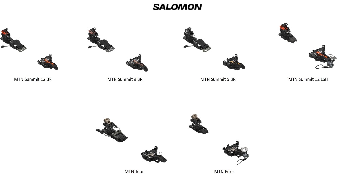 Fixations de ski de randonnee Salomon : photo du produit rappelé le 29/09/2023