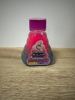 Flacon pâte slime licorne Toy's Company : photo du produit rappelé le 10/09/2024