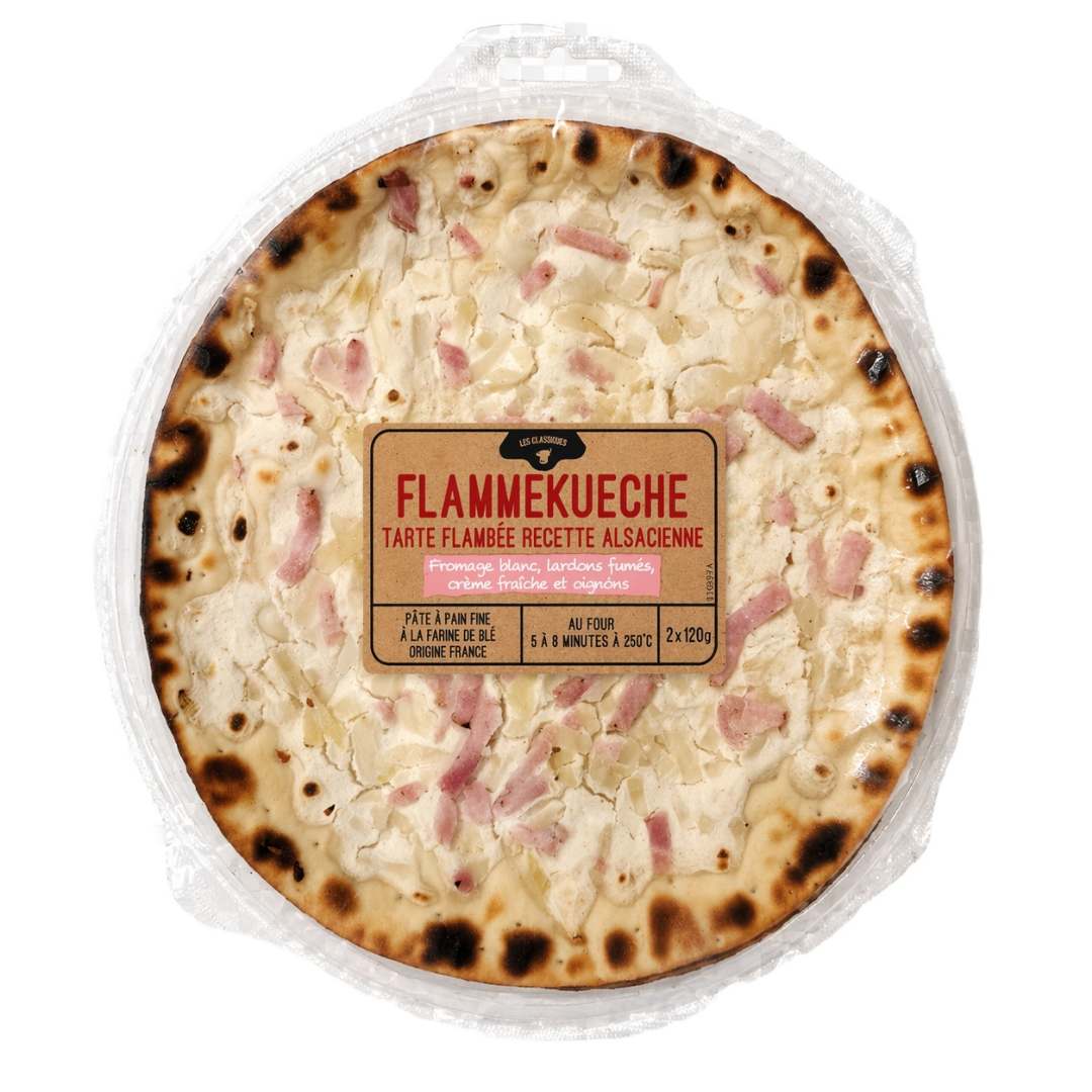 Flammekueche tarte flambée recette alsacienne Les Classiques : photo du produit rappelé le 19/06/2026