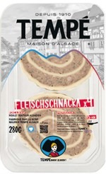 Fleischschnacka 4 tranches 280g Tempe : photo du produit rappelé le 07/05/2025