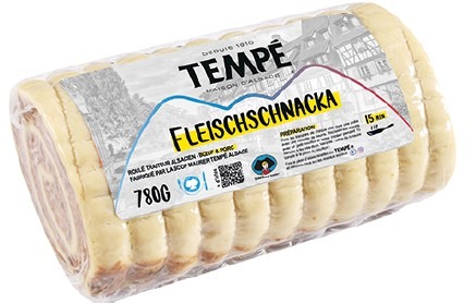 Fleischschnacka morceau 780g Tempe : photo du produit rappelé le 07/05/2025