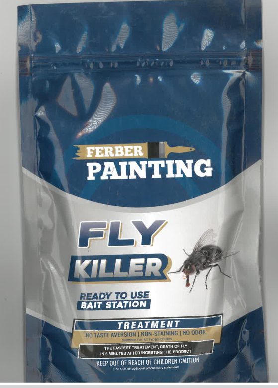 Fly killer - 500 baits Ferber Painting : photo du produit rappelé le 03/06/2024