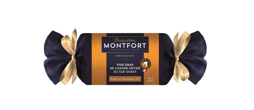 Foie gras de canard entier du sud ouest - torchon Montfort : photo du produit rappelé le 31/05/2021