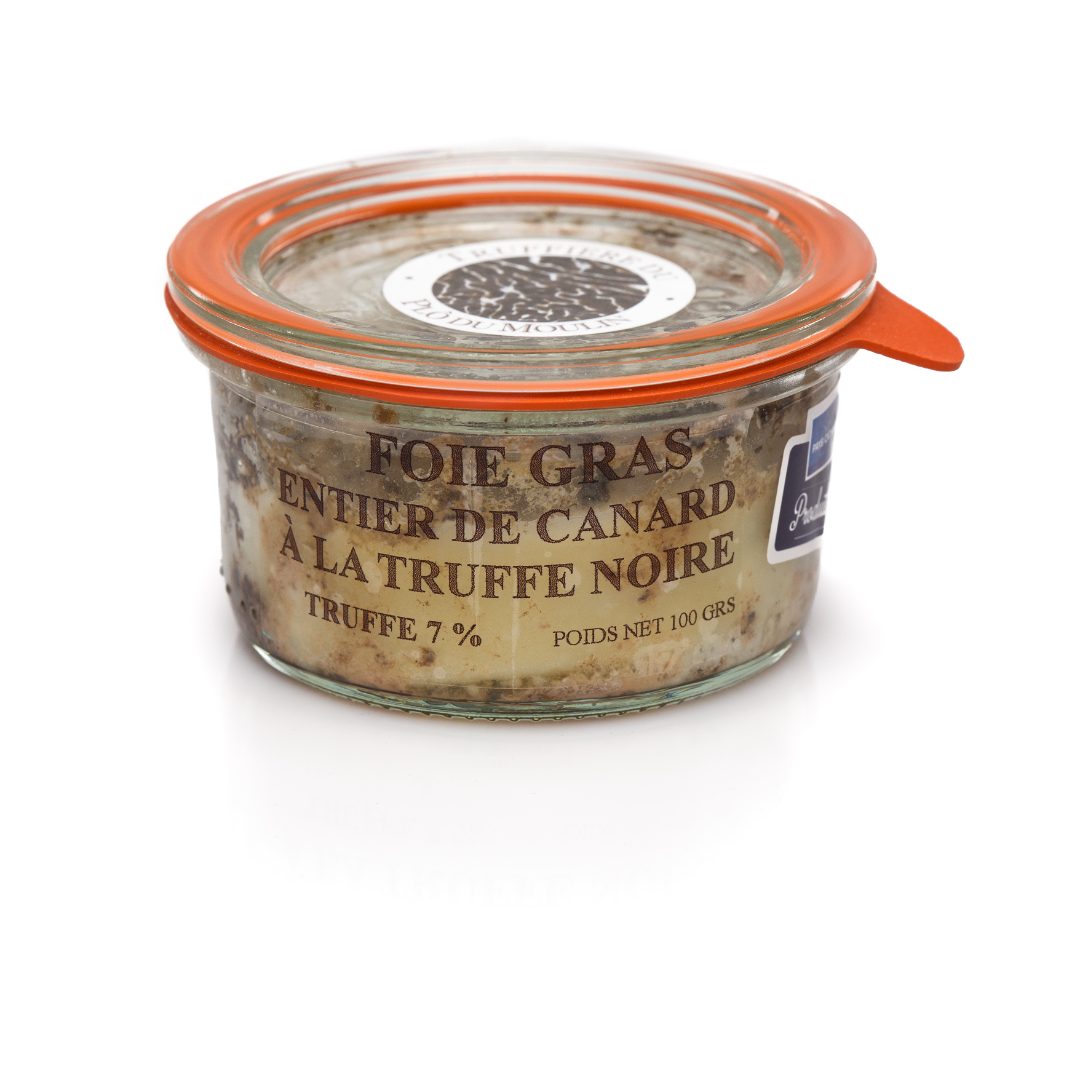 Foie gras entier a la truffe noire Truffiere du Plo du Moulin : photo du produit rappelé le 26/11/2024