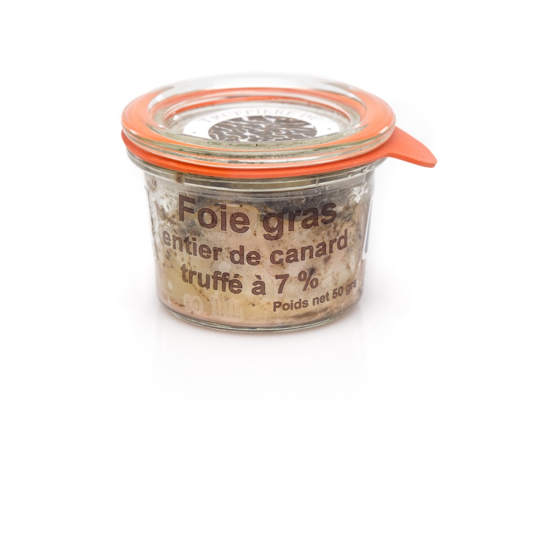 Foie gras entier a la truffe noire Truffiere du Plo du Moulin : photo 2 sur 2 du produit rappelé le 26/11/2024