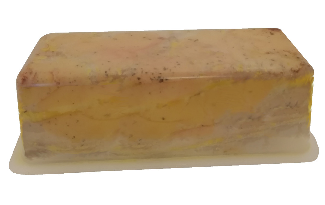 Foie gras mi cuit 950g barquette Secret d'Eleveurs / les Halles Occitanes : photo du produit rappelé le 29/01/2024
