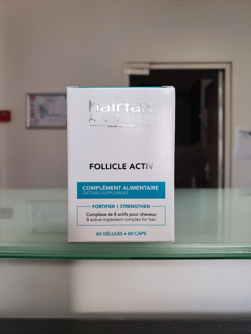 Follicle activ - complement alimentaire Hairfax : photo du produit rappelé le 28/09/2021