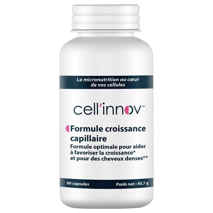 Formule croissance capillaire Cell'innov : photo du produit rappelé le 26/01/2024