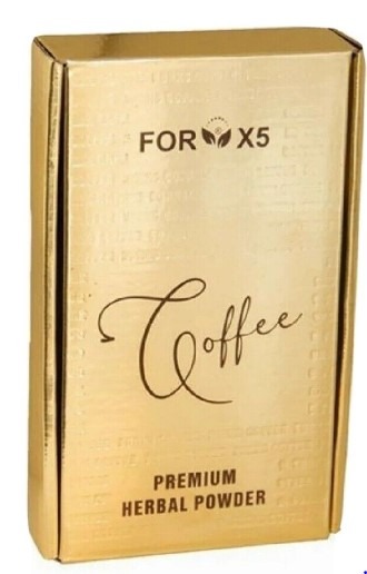 Forx5 coffee et forx5 detox : photo du produit rappelé le 24/11/2023