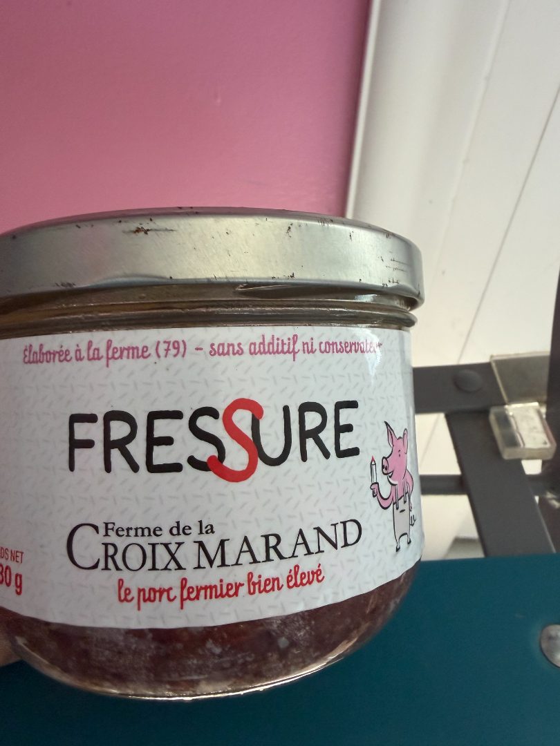 Fressure Ferme de la Croix Marand : photo du produit rappelé le 01/04/2026