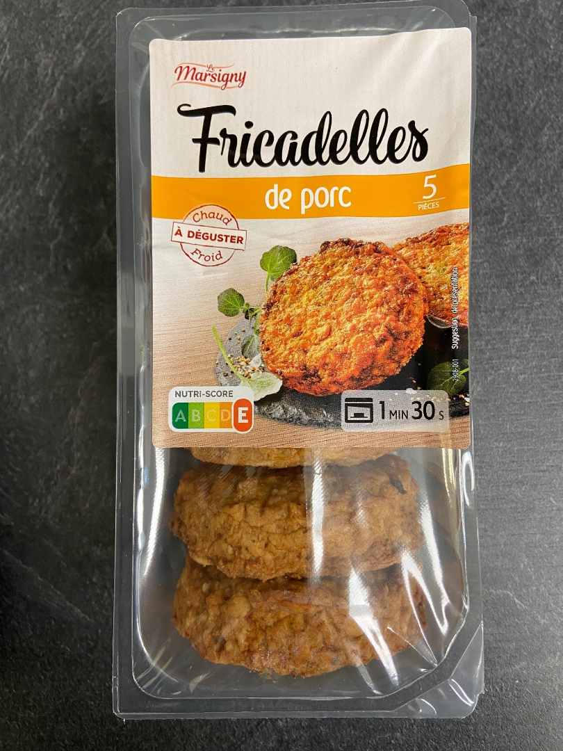 Fricadelles de porc 500g Le Marsigny : photo du produit rappelé le 04/12/2025