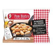 Frites / pommes de terre grenaille / wedges surgelees - marque pom bistro : photo du produit rappelé le 02/09/2022