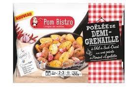 Frites / pommes de terre grenaille / wedges surgelees - marque pom bistro : photo 3 sur 5 du produit rappelé le 02/09/2022