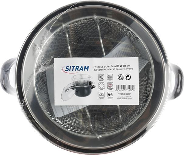 Friteuse email 20 cm Sitram : photo 2 sur 2 du produit rappelé le 16/02/2024