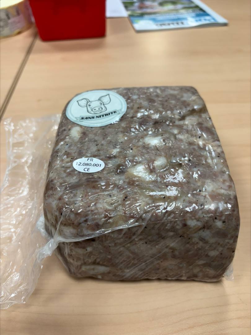 Fritton de porc Acevia : photo du produit rappelé le 27/12/2024