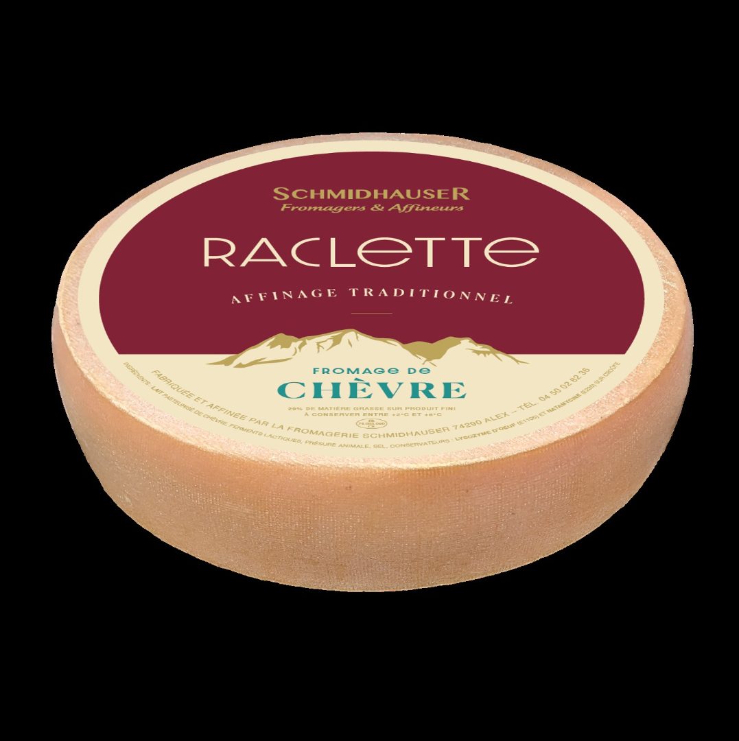 Fromage à racler de chèvre Schmidhauser : photo du produit rappelé le 19/03/2024