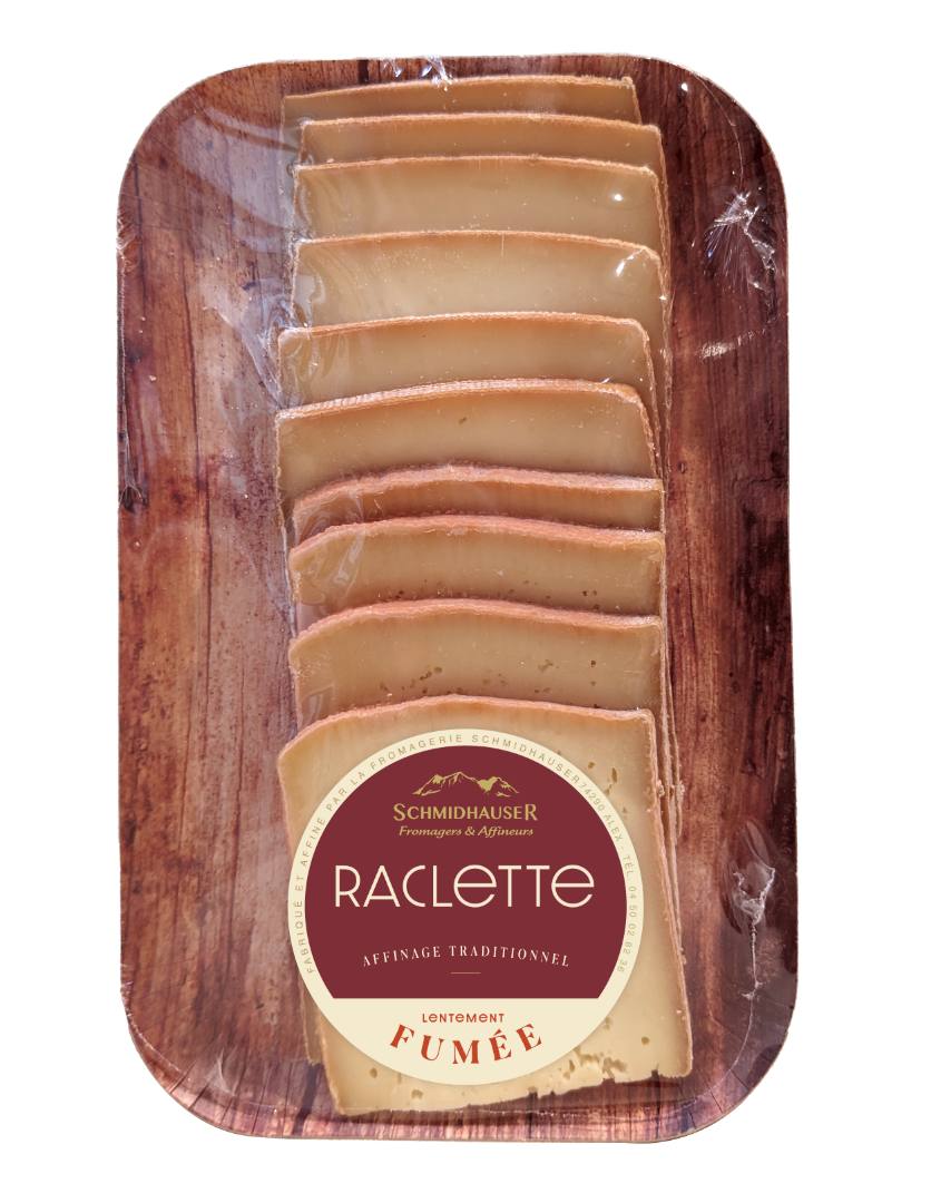 Fromage à raclette fumée Schmidhauser : photo du produit rappelé le 09/08/2024
